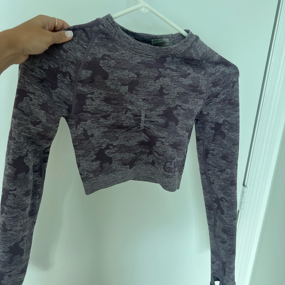 Gymshark Camo Long-sleeve